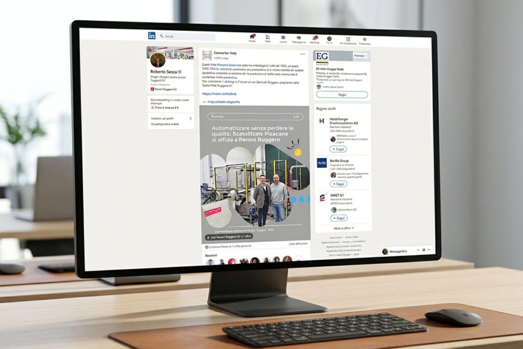 crescita linkedin B2B articolo rivista specializzata